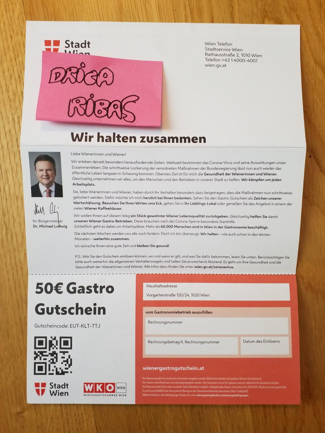 foto do gastrogutschein