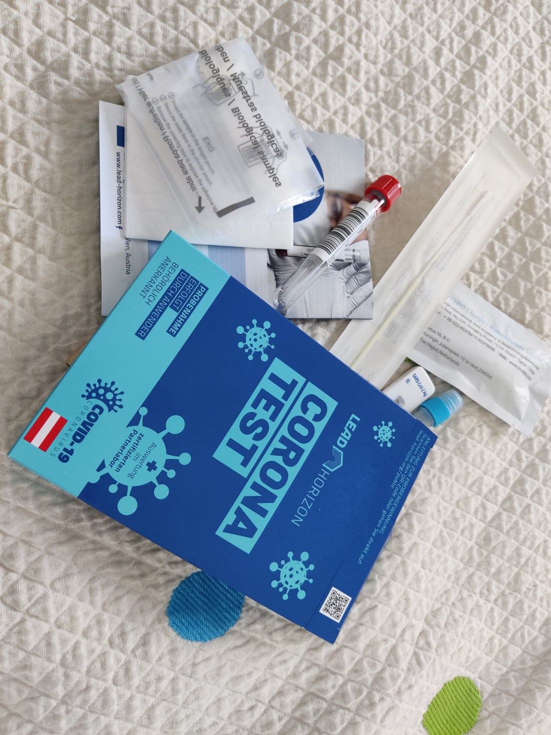 testes de covid19 na austria