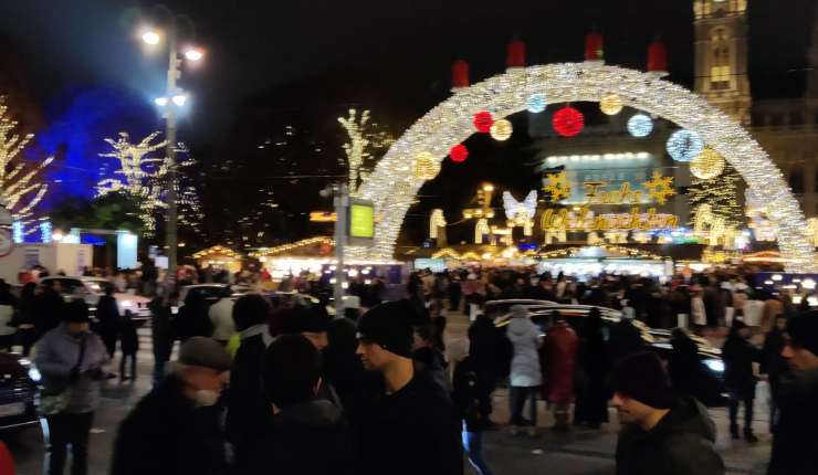 Mercadinho de Natal em Viena