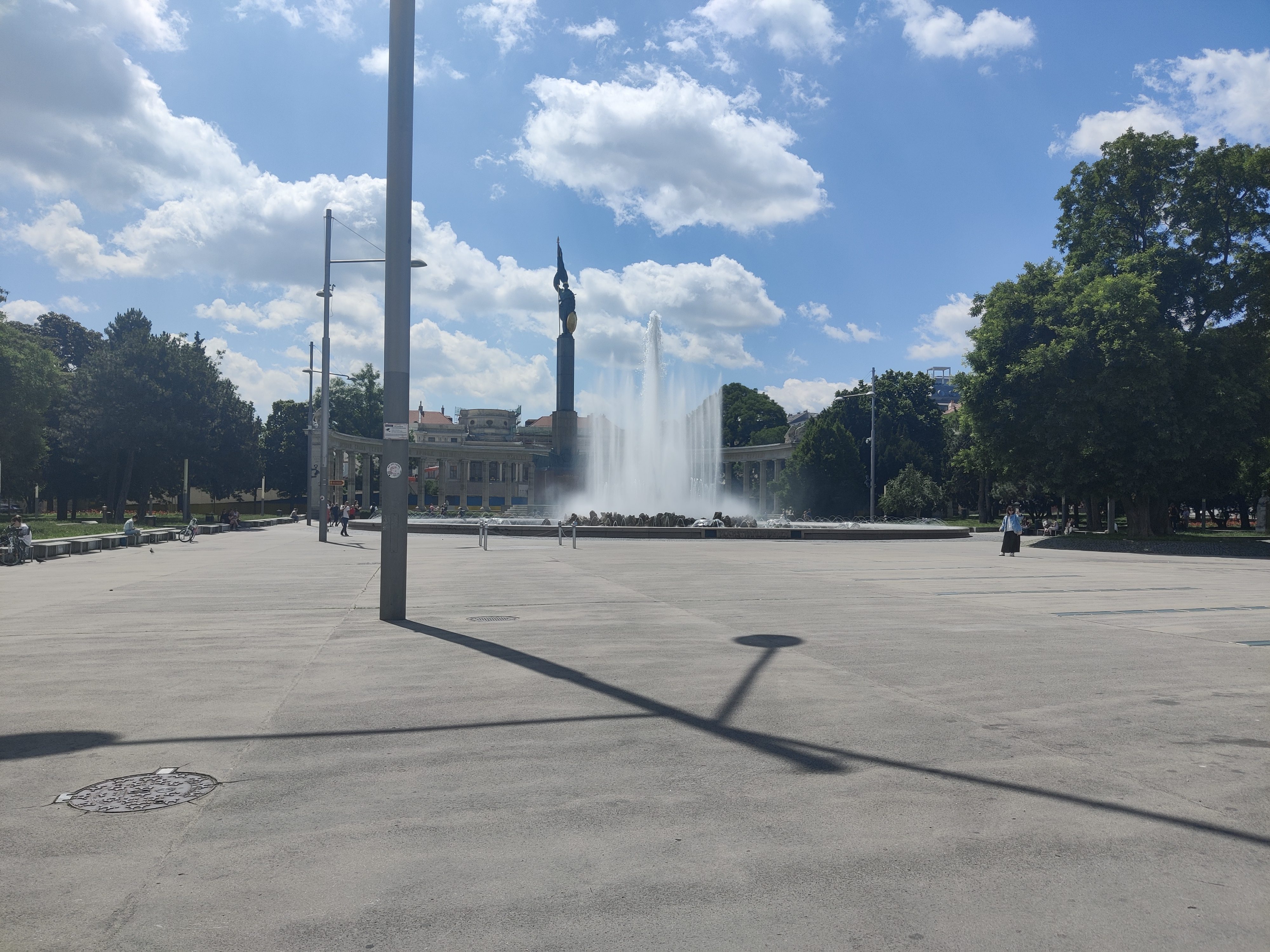 praça soviética em Viena