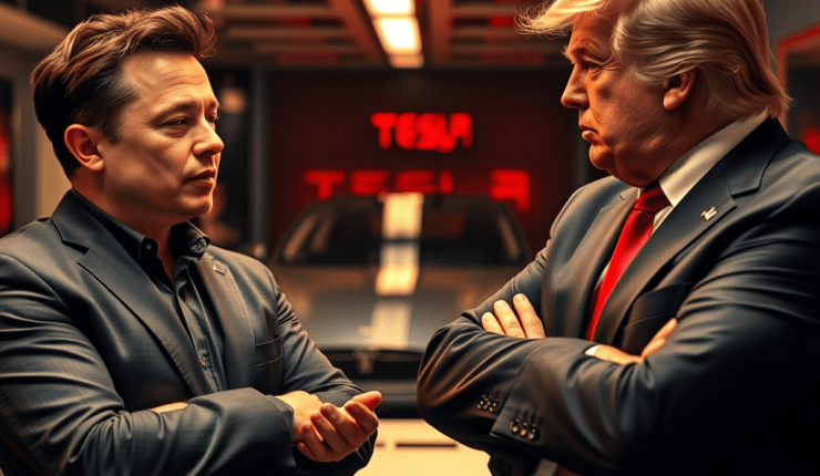 Trump e Musk brigam: Quem diria!