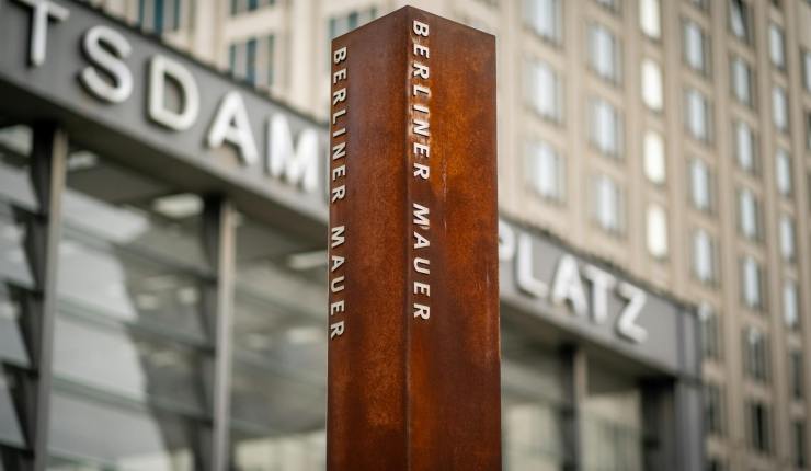 A queda do muro de Berlim