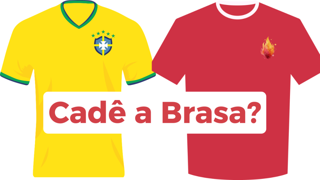 Cadê a Brasa? A polêmica da camisa da seleção&nbsp;brasileira