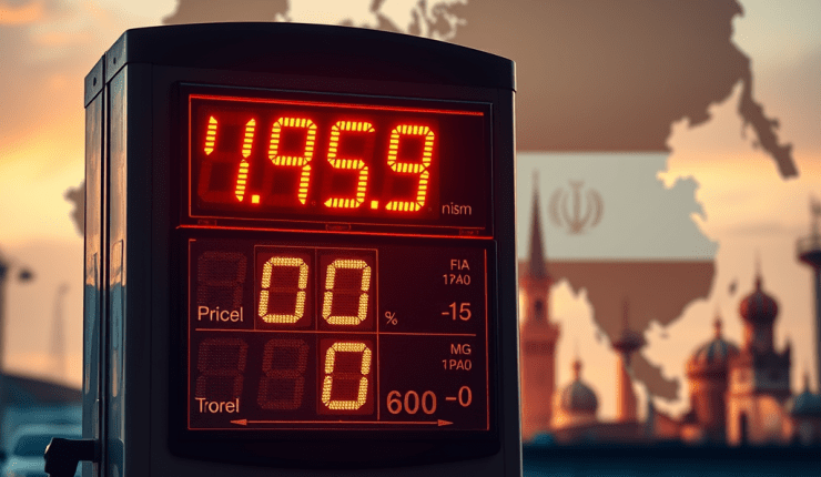 Guerra no Irã: combustíveis caros