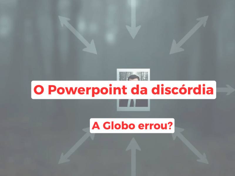 O Powerpoint da discórdia: a Globo&nbsp;errou?